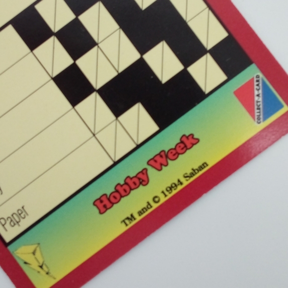 Vintage MMPR 1994 Trading Cards Blue Pink Some Doubles 1 Goldar Pog 23 C… - Picture 5 of 12